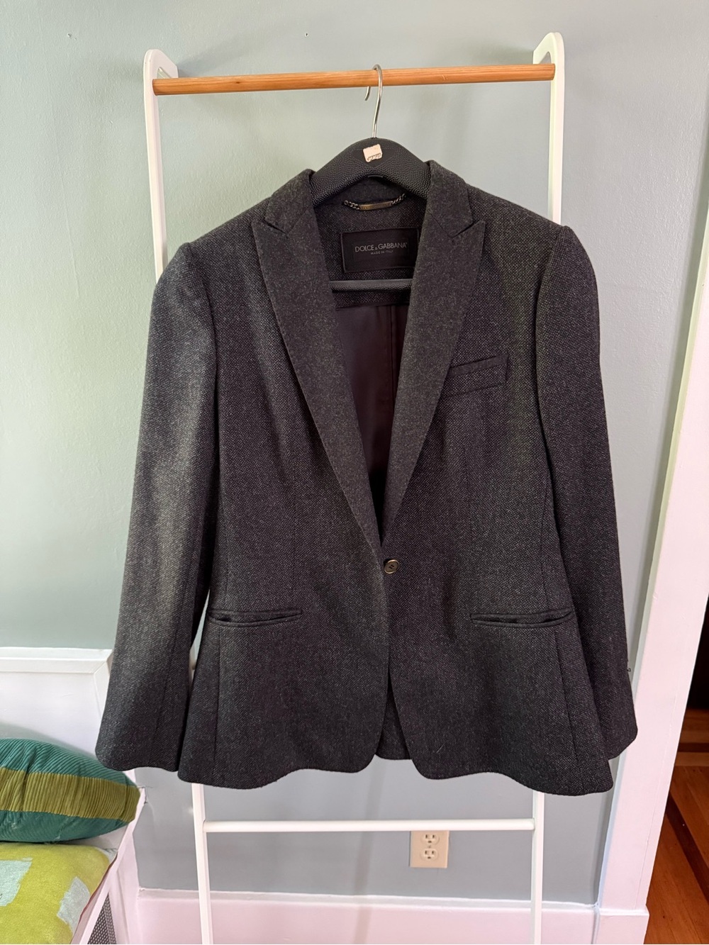 Vintage 2000s Dolce & Gabbana Wool Cashmere Blazer